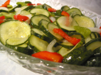 Crisp Cucumber Freezer Pickles Recipe - Food.com image