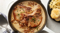Creamy Smothered Ranch Pork Chops for Two Recipe ... image