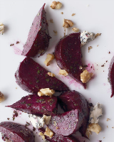 Roasted Beet Salad with Blue Cheese and Nuts Recipe ... image