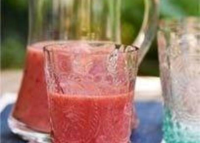 Strawberry and cherry smoothie | Sainsbury's Recipes image