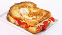 Sunny Anderson's Grilled Cheese Egg In The Hole | Recipe ... image