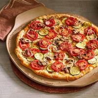 Three-Cheese Garden Pizza - Recipes | Pampered Chef US Site image