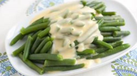 Green Beans with Cheesy Sauce Recipe - Tablespoon.com image