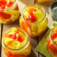 SWEET PICKLED HOT PEPPERS RECIPES