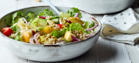 Chopped Barley Salad with Pears | Forks Over Knives image