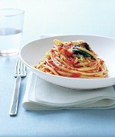 Linguine With Tomato Sauce Recipe | Real Simple image