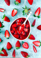 Easy Strawberry Sauce Recipe - Mommy's Home Cooking - Easy ... image