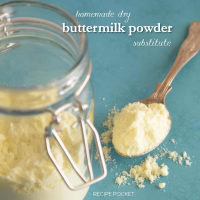 Easy Dry Buttermilk Powder Substitute | Recipe Pocket image