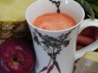 Apple, Carrot, Pineapple & Ginger Juice Recipe - Food.com image