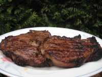 Grilled T-Bone Steaks Recipe - Food.com image