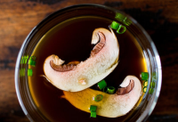 Dried Porcini Consommé Recipe - NYT Cooking image