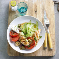Chicken, Tomato, and Cucumber Salad | Better Homes & Gardens image