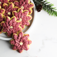 Poinsettia Sugar Cookies - ifiGOURMET Provisions image