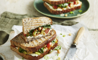 Indian style chickpea toasties - Healthy Food Guide image