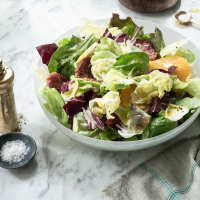 Mixed Greens Salad with Blood Oranges Recipe | EatingWell image