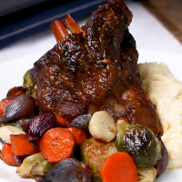 Elegant Braised Lamb Shank Dinner Recipe by Tasty image