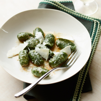 Spinach Gnocchi with Shaved Ricotta Salata Recipe - Marc ... image