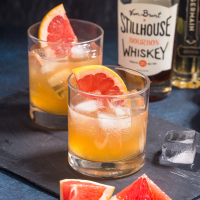 Grapefruit Whiskey Sour Recipe - Food Fanatic image