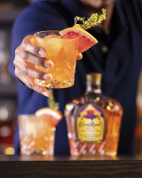 Grapefruit Old Fashioned Whisky Cocktail Recipe | Crown Royal image