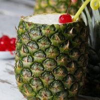 Piña Colada In A Pineapple Recipe by Tasty image