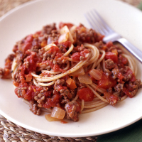 Spaghetti with Tomato-Meat Sauce | Recipes | WW USA image