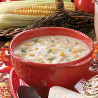 Quick and Rich Corn Chowder Recipe: How to Make It image