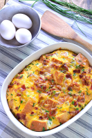 Bacon, Cheddar and Chive Strata Recipe by Noah McGee image