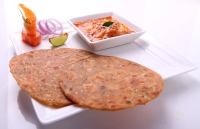 Chapathi with mixed vegetables,Vegetables cha | vahrehvah image