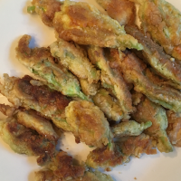 Fried Squash Blossoms Recipe | Allrecipes image