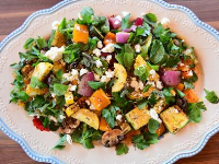 Big Grilled Veggie Salad Recipe | Ree Drummond | Food Network image