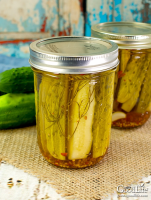 Kosher-Style Dill Pickles Canning Recipe - Grow a Good Life image