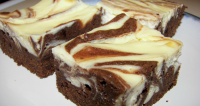 Cream Cheese Marbled Chocolate Brownie Recipe - Baking ... image