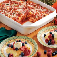 Meatless Lasagna Recipe: How to Make It image