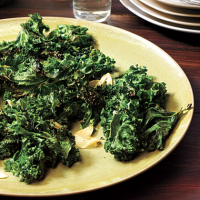 Garlic-Roasted Kale Recipe | MyRecipes image