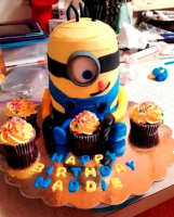 How To Make Best Birthday Minion Cake | Just A Pinch Recipes image