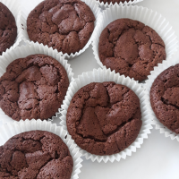 Fallen Chocolate Souffle Mini Cakes Recipe | Allrecipes image