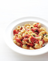 Pasta with Roasted Tomatoes and Capers Recipe | Martha Stewart image