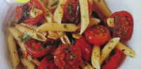 Cherry Tomato and Kalamata Olive Penne Recipe - Italian ... image