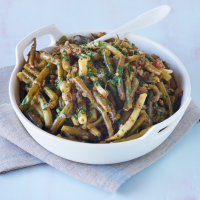 Slow-Cooked Green and Yellow Beans Recipe - Traci Des ... image