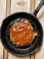 Easy Cast Iron Skillet Meatloaf — This Farm Wife image