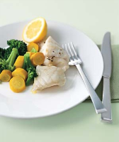 Steamed Fish and Vegetables Recipe | Real Simple image