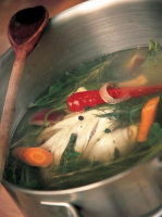 Easy chicken stock - Jamie Oliver recipes image
