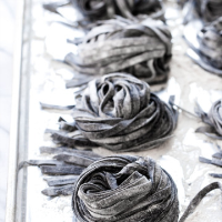 Homemade Squid Ink Pasta | Love and Olive Oil image