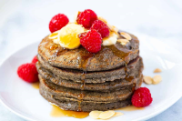 Easy Fluffy Buckwheat Pancakes - Inspired Taste image