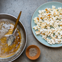 Brown Butter Popcorn Recipe - Todd Porter and Diane Cu ... image
