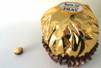 Giant Ferrero Rocher Recipe - HowToCookThat : Cakes ... image