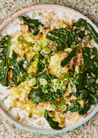 Fried Brown Rice with Kale Recipe | Bon Appétit image