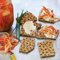Asian-Style Carrot and Daikon Pickles Recipe | MyRecipes image