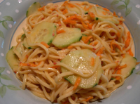 Cold Oriental noodle Salad pancit canton | Just A Pinch ... image