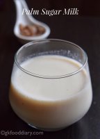 Palm sugar candy milk Recipe for Toddlers and Kids ... image